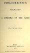 [Gutenberg 48843] • Philochristus: Memoirs of a Disciple of the Lord